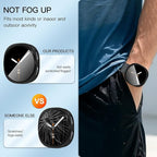 Suoman 3 Pack for Samsung Galaxy Watch 8 44mm Case, High Definition Clear Screen Protector, Full Around Electroplate Soft TPU Bumper Around Protective Case Cover -Black - Image 7