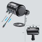 Retractable Car Backseat 3 in 1 Multi Charging Station Box with USB Type C Lightner Retractable Cables for All Phones | iPhone | Samsung | Android | Uber | Share Ride Customer Charging Dock - Image 5