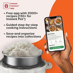 Instant Pot PRO Max Wi-Fi Smart 10-in-1 Pressure Cooker, Steamer, Saute, Warmer, Rice Cooker, Yogurt Maker, Sous Vide, Baker, NutriBoost - Includes App with 2000+ Recipes - 6 Quart - Image 10