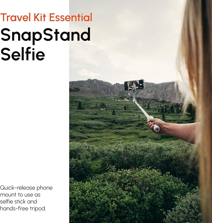ShiftCam Travel and Creator Kit – MagSafe-Compatible Mobile Creator Bundle for iPhone and Android, Compact Phone Grip, Adjustable LED Light, Extendable Bluetooth Tripod for Vlogging - Image 5