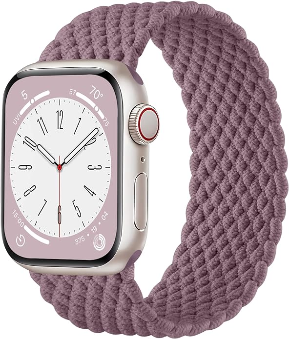 Zedoli Braided Solo Loop Bands Compatible with Apple Watch Band 38mm 40mm 41mm 42mm 44mm 45mm 46mm 49mm Women Men, Stretchy Nylon Sport Elastic Strap for iWatch Series 11 10 9 8 7 6 5 4 3 2 1 SE Ultra by HOME
