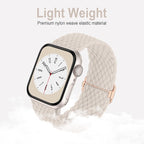 Braided Solo Loop Compatible with Apple Watch Band 38mm 40mm 41mm 42mm 44mm 45mm 46mm 49mm Women Men, Adjustable Stretchy Bands Elastic Sport Strap for iWatch Series 11 10 9 8 7 6 5 4 3 2 SE Ultra 3 2 - Image 2