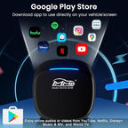 MMB MAX 5.0 Magic Ai Box Wireless Carplay & Android Auto Adapter, Android 13, 8+128GB, 8Core, Multimedia Video Box Support Disney+, NetfIix,YouTube,Live Sports,Google Store,HDMI OTA and More - Image 3