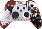 Custom Controllerzz Wireless Controller for Microsoft Xbox Series X/S & Xbox One - Custom Soft Touch Feel - Custom Series X/S Controller (X/S Bloody Zombie) by CustomControllerzz