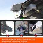 Mangoal Front 4K & Rear 1080P Dash Cam fit for Ford F150 2018-2026 F250/F350/F450 Super Duty 2020-2026 XLT Lariat King Ranch Raptor Limited Platinum (Model A), Free App & WiFi, GPS, 128GB Card - Image 9