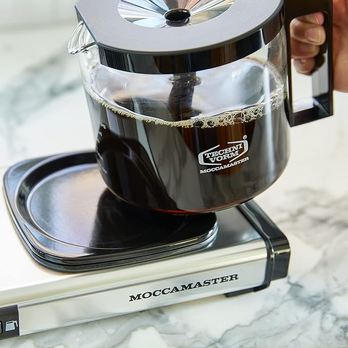 Technivorm Moccamaster 53936 KBGV 10-Cup Coffee Maker Brushed Gold, 40 Ounce, 1.25l - Image 7