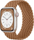 Zedoli Braided Solo Loop Bands Compatible with Apple Watch Band 38mm 40mm 41mm 42mm 44mm 45mm 46mm 49mm Women Men, Stretchy Nylon Sport Elastic Strap for iWatch Series 11 10 9 8 7 6 5 4 3 2 1 SE Ultra by HOME