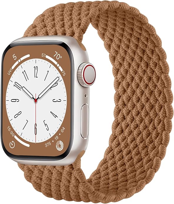 Zedoli Braided Solo Loop Bands Compatible with Apple Watch Band 38mm 40mm 41mm 42mm 44mm 45mm 46mm 49mm Women Men, Stretchy Nylon Sport Elastic Strap for iWatch Series 11 10 9 8 7 6 5 4 3 2 1 SE Ultra by HOME