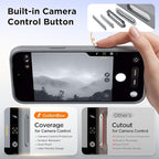 GolbinBox 360° Spin Magnetic Stand for iPhone 17 Pro Case, [Compatible with MagSafe] [Full Camera Protection] [16FT Military Drop Protection], Silm Translucent Matte Phone Case, Titanium Gray - Image 9