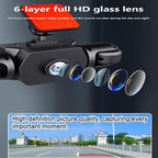Full View Car Dashcam System - Upgraded 1080p 4 Channel Dash Cam, HD Night Vision, Parking Monitor (Upgraded Version（Four Sides）+32G) - Image 5