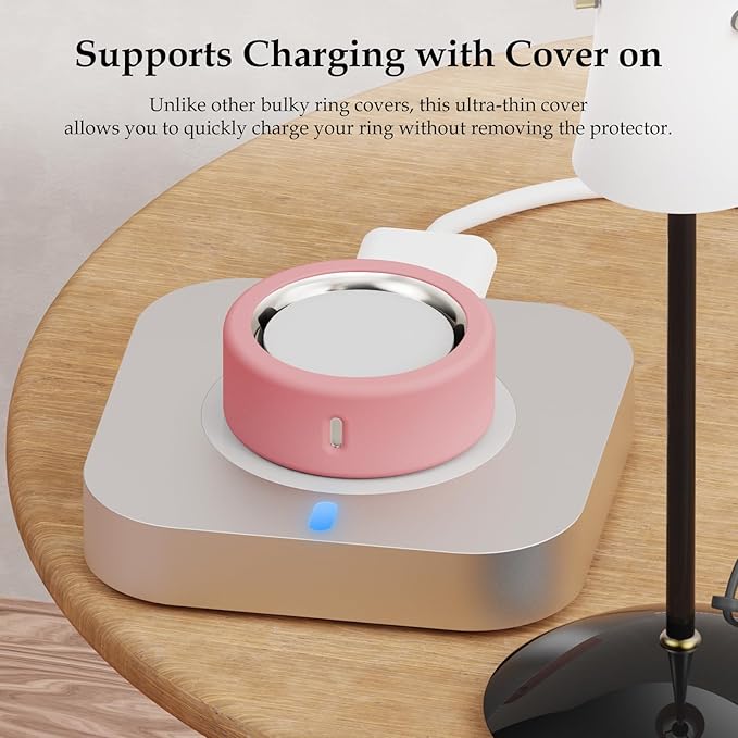 15 Pack Cover Compatible with Oura Ring Gen 4/4 Ceramic/Gen 3 Horizon/Gen 3 Heritage Case, Anti-Scratch Silicone Protector for Women Men Working Out Gym, Support Charging with Cover on - Image 3