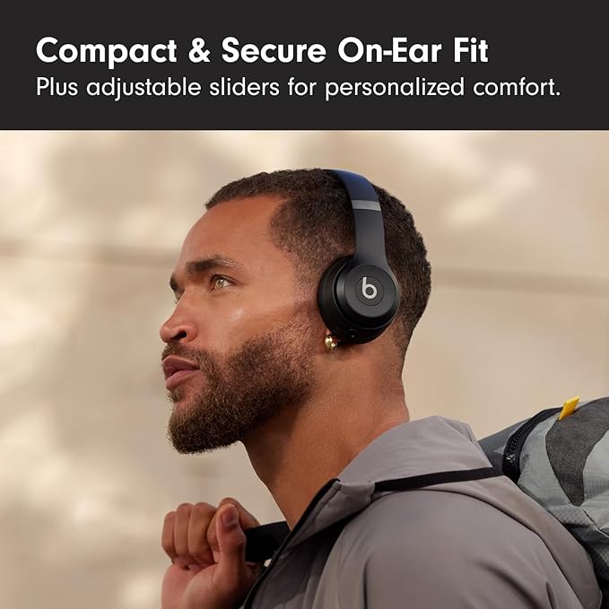 Beats Solo4 with AppleCare+ for Headphones (2 Years) - Matte Black - Image 4
