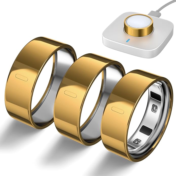 3 Pack Ring Cover Compatible with Oura Ring Gen 4/Gen 3 Horizon/Heritage, Upgraded Anti-Scratch TPU Protector for Men Women, NOT for Oura Ring 4 Ceramic by sylacor