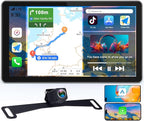 Thybro Portable Apple Carplay with Backup Camera: Plug-Play 15-Mins DIY Installation Carplay Screen - Compatible with 99% of Older Cars Upgraded - Wireless Seamless Connection for Apple/Android Auto by Unknown