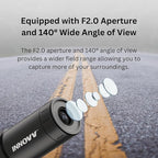 INNOVV K6 Motorcycle 2K QHD Dash Cam, Dual STARVIS IMX335 IMX307, 2K+1080P Front & Rear, 2 Channel 30FPS, F2.0 Aperture, 140° Wide Angle, WiFi, IP67 Waterproof, 3-Axis 360° Rotation, Support 256GB Max - Image 7