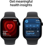 Apple Watch Series 11 [GPS + Cellular 46mm] Smartwatch with Jet Black Aluminium Case with Black Sport Band - M/L. Sleep Score, Fitness Tracker, Health Monitoring with AppleCare+ (2 Years) - Image 4
