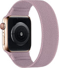 Stretchy Nylon Solo Loop Bands Compatible with Apple Watch 38mm 40mm 41mm 42mm 44mm 45mm 46mm 49mm Ultra 2 iWatch Series 11 10 9 8 7 SE 6 5 4 3 2 1 Strap,Sport Elastic Braided Women Men by ENJINER