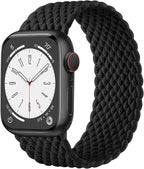 Zedoli Braided Solo Loop Bands Compatible with Apple Watch Band 38mm 40mm 41mm 42mm 44mm 45mm 46mm 49mm Women Men, Stretchy Nylon Sport Elastic Strap for iWatch Series 11 10 9 8 7 6 5 4 3 2 1 SE Ultra by HOME