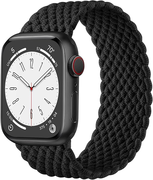 Zedoli Braided Solo Loop Bands Compatible with Apple Watch Band 38mm 40mm 41mm 42mm 44mm 45mm 46mm 49mm Women Men, Stretchy Nylon Sport Elastic Strap for iWatch Series 11 10 9 8 7 6 5 4 3 2 1 SE Ultra by HOME