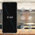 Pokolan 3 Pack Privacy Screen Protector for Samsung Galaxy S23 5G, Anti Spy Tempered Glass, 9H Hardness, Bubble Free, Easy Installation, Case Friendly - Image 2