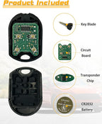 Key Fob Replacement Compatible with 2011-2014 Ford F150/2011-2016 F250 F350/2013-2015 Explorer/2009-2017 Expedition Keyless Entry Remote CWTWB1U793, 4 Buttons - Image 6