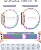 Original Stainless Steel Milanese Loop Compatible with Apple Watch Band 38mm 40mm 41mm 42mm 44mm 45mm 46mm 49mm, Magnetic Clasp Band for iWatch Series 11 10 9 8 7 6 5 4, SE 3 2 1 Ultra3 2, Women & Men - Image 4