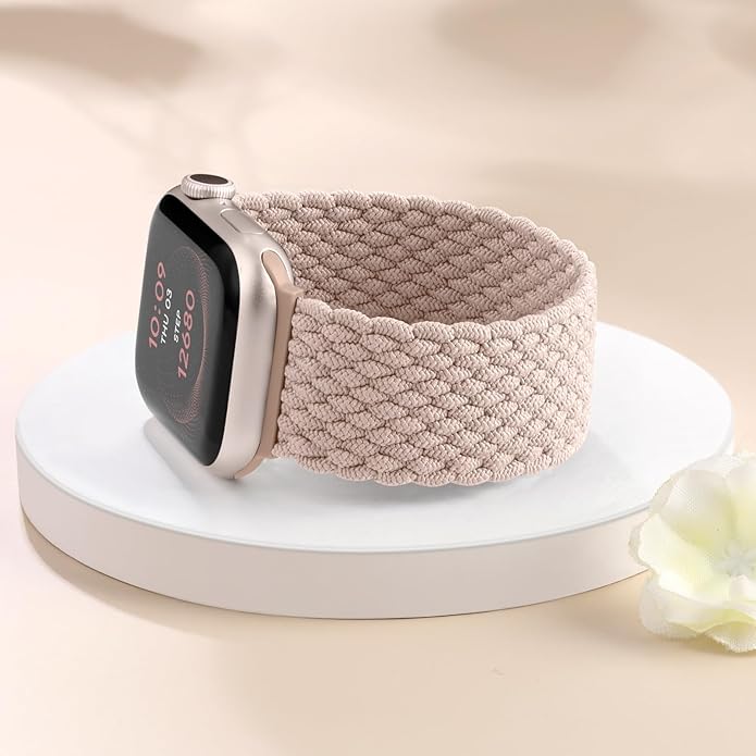 Zedoli Braided Solo Loop Bands Compatible with Apple Watch Band 38mm 40mm 41mm 42mm 44mm 45mm 46mm 49mm Women Men, Stretchy Nylon Sport Elastic Strap for iWatch Series 11 10 9 8 7 6 5 4 3 2 1 SE Ultra - Image 9