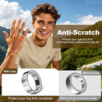 4 Pack Upgraded Ring Covers Compatible with Oura Ring Gen 4/Gen 3, TPU Anti-Scratch Protector Accessories for Oura Ring Cover Jacket for Women Men, Size 6 (Not for Oura Ring 4 Ceramic) - Image 5
