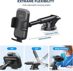Phone Mount for Car,Military-Grade Car Phone Holder Mount Universal Automobile Dashboard Windshield Cell Phone Holder Truck Vent for iPhone 16 15 14 13 Pro Max Samsung - Image 4