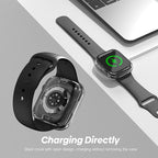 [2 Pack] 2 in 1 Waterproof Case Compatible for Apple Watch 40mm SE Screen Protector Series 6 5 4 Tempered Glass Film PC Face Cover & Back Bumper for iWatch Accessories - 40mm Clear x2 - Image 5
