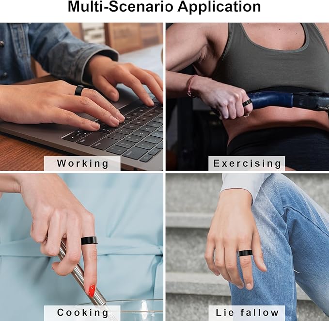 5 Pack Ring Cover Compatible with Oura Ring Gen 4/Oura Ring Gen 3 Horizon/Heritage, Abrasion-Resistant TPU Case for Oura Ring Protector Accessories for Oura Size 7 - Image 7