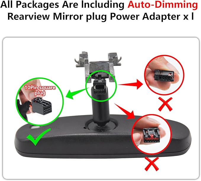 Mangoal Front 4k & Rear 1080p Dash Cam Custom fit for Cadillac XT5 2017-2019 (Model B), UHD 2160P Video, WiFi, App, Loop Recording, Easy to Install, 128GB Card - Image 4