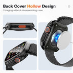 Goton Metal Case for Apple Watch Ultra 3/2/1 49mm Screen Protector, Rugged Bumper Tempered Glass with Back Cover Compatible with 2025 Ultra3 - Image 5