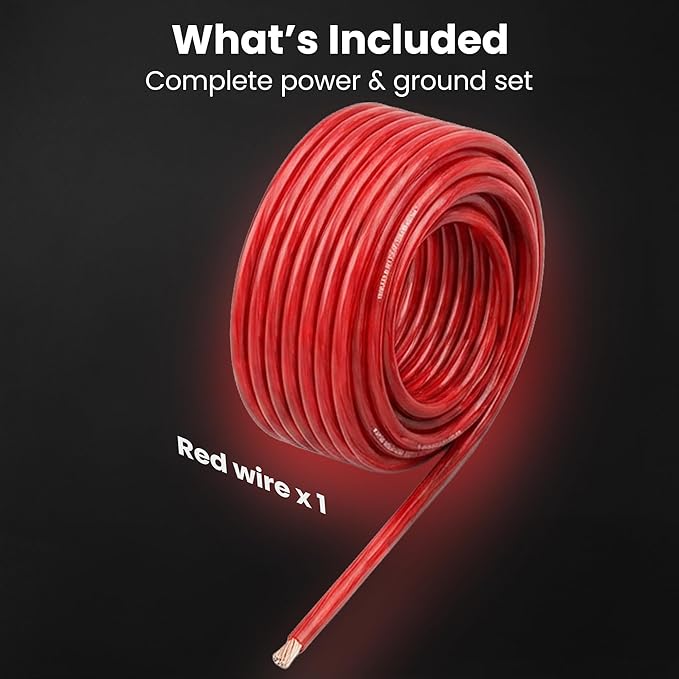 GEARit 8 Gauge Wire (25ft - Red Translucent) Copper Clad Aluminum CCA - Primary Automotive Wire Power/Ground, Battery Cable, Car Audio Speaker, RV Trailer, Amp, Electrical 8ga AWG 25 Feet - Image 7
