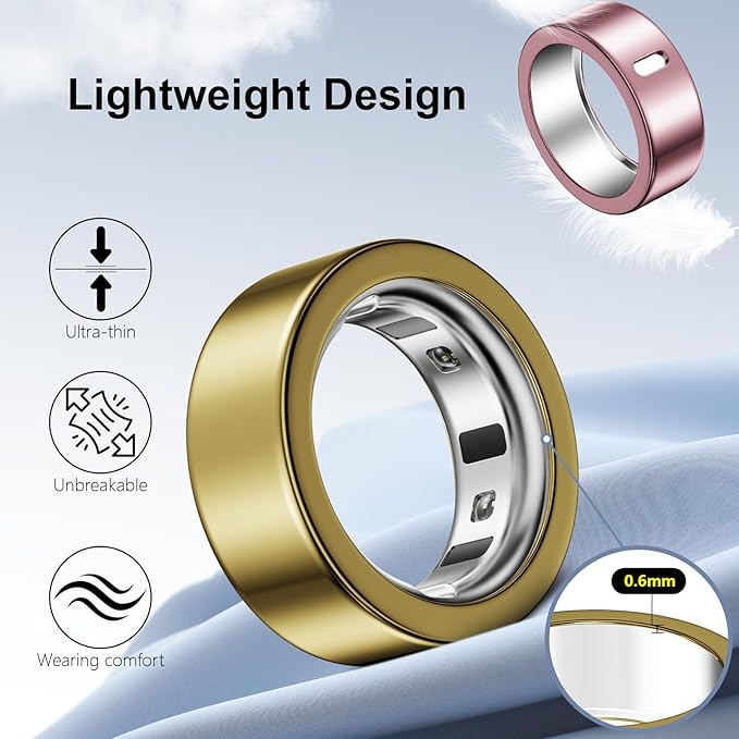 5 Pack Ring Cover Compatible with Oura Ring Gen 4/Oura Ring Gen 3 Horizon/Heritage, Abrasion-Resistant TPU Case for Oura Ring Protector Accessories for Oura Size 6 - Image 5
