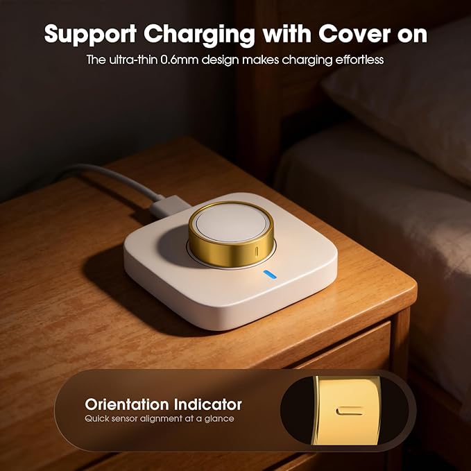 High-Gloss Plated Covers Compatible with Oura Ring Gen 4/Oura Gen 3 Cover, Anti-Scratch Ultra-Thin TPU Ring Protector Case Accessories for Women Men - Not for Oura 4 Ceramic - Image 3