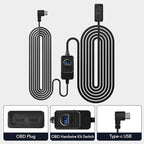 REDTIGER Dash Cam OBD Hardwire Kit with USB C Port,12V-24V to 5V, Low Voltage Protection for 24H Parking Mode,Suitable Series Dash Cam - Image 5