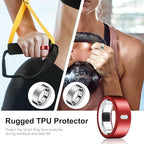 Cover Compatible for Oura Ring Gen 4/Gen 3 Horizon/Gen 3 Heritage,(NOT Compatible with Oura Ring 4-Ceramic), Charging Directly,Rugged TPU Finger Protector for Workout Women Men-Red+Green-Size 6 - Image 5