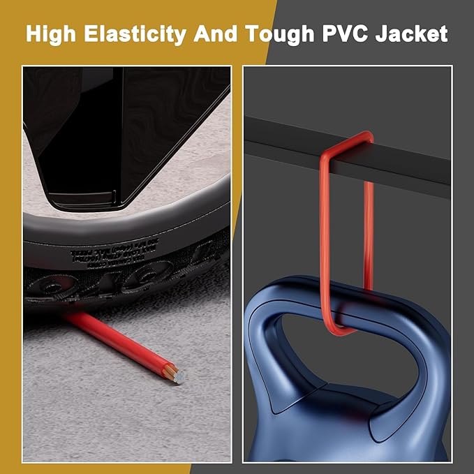 0 Gauge AWG Power Ground Wire Cable 25 Ft Each-Red/Black Translucent, Automotive Battery Welding Electrical Wire CCA Bulk for DIY Car Audio Speaker Amp Solar Marine Generator RV Trailer Inverter - Image 4