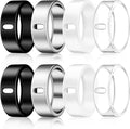 8 Pack Cover Compatible with Oura Ring Gen 4/Oura Ring Gen 3 Horizon/Heritage,Charging Derectly,Matte Texture Wear-Resistant Anti-Scratch TPU Protector for Women Men Working Out Gym(C,Size 13) by Vigamen
