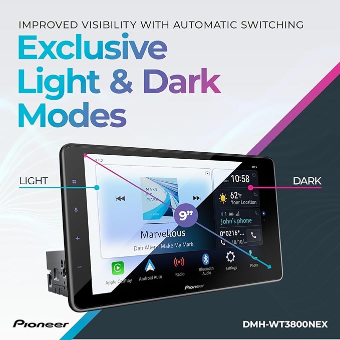 Pioneer DMH-WT3800NEX 9" Digital Multimedia Receiver (Renewed) - Image 6