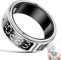 Smart Ring Health Ring - Smart Rings for Women Men, Fitness Tracker Ring with LED Display Screen, Sleep Tracker Ring Compatible with iOS/Android Activity Tracker/Heart Rate/SpO2/Sleep/Step by Gwenland