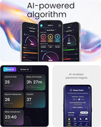 aabo aaboRing Smart Ring, Men, Women, Track Heart Rate, Fitness, Activity, Sleep Stress Monitoring, Step Count, Up to 7 Days of Battery Life, Titanium, No App Subscription, Gold 12 - Image 6