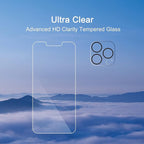 Ailun 2Pack Screen Protector for iPhone 13 Pro [6.1 inch] Display 2021 + 2 Pack Camera Lens Protector, Tempered Glass Film,[9H Hardness] - HD [Not for iPhone 13 Pro Max] - Image 4