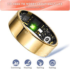 Smart Ring Health Tracker for Women Men, Sleep Tracker with Heart Rate,SpO₂,Blood Pressure, Fitness Ring for Activity Monitoring, No Subscription, Step Tracker Ring for ios&Android (Enamel color,#10) - Image 9