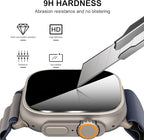 Suoman 2-Pack for Apple Watch Ultra 3/2/1 49mm Tempered Glass Privacy Screen Protector, [Anti-peeping] 9H Hardness protective film - Auto-alignment Installation Kit - Image 4
