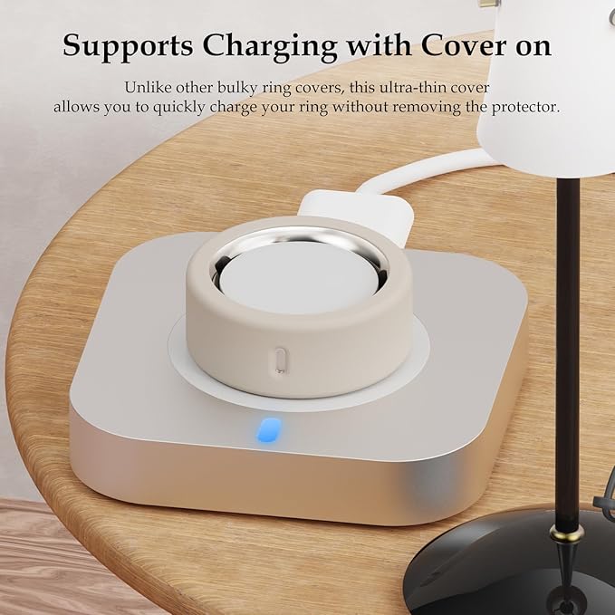15 Pack Cover Compatible with Oura Ring Gen 4/4 Ceramic/Gen 3 Horizon/Gen 3 Heritage Case, Anti-Scratch Silicone Protector for Women Men Working Out Gym, Support Charging with Cover on - Image 3