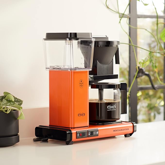 Technivorm Moccamaster Moccamaster 53947 KBGV 10-Cup Coffee Maker Orange, 40 Ounce, 1.25l - Image 9