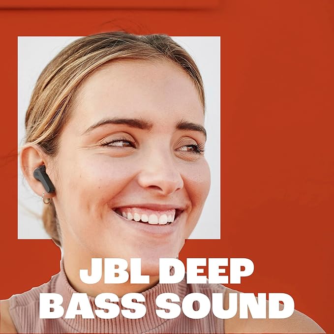 JBL Vibe Beam - True Wireless JBL Deep Bass Sound Earbuds, Bluetooth 5.2, Water & Dust Resistant, Hands-free call with VoiceAware, Up to 32 hours of battery life (Mint) (Renewed) - Image 5
