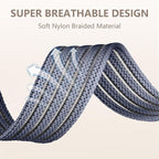 Braided Stretchy Band Compatible with Apple Watch Bands 38mm 40mm 41mm 42mm 44mm 45mm 46mm 49mm for Women Men, Adjustable Nylon Solo Loop Elastic Straps for iWatch Series 10 9 8 7 6 5 4 3 2 1 SE Ultra - Image 2